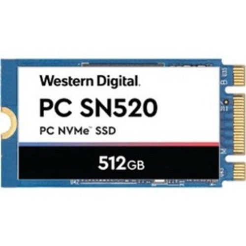 SanDisk PC SN520 512 GB Solid State Drive - M.2 2242 Internal - PCI Express NVMe