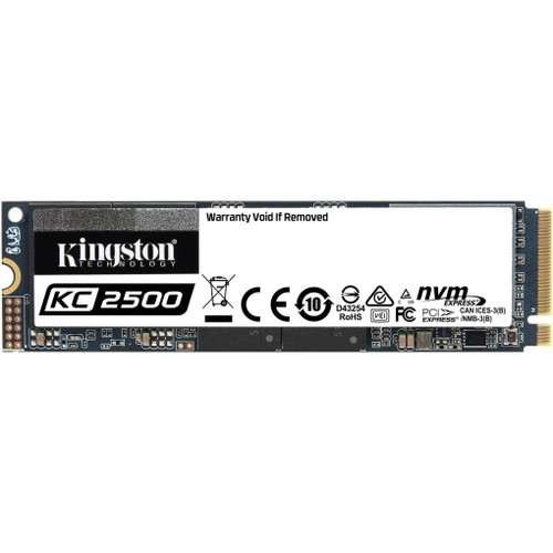 Kingston KC2500 500 GB Solid State Drive - M.2 2280 Internal - PCI Express NVMe