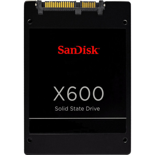 SanDisk X600 128 GB Solid State Drive - 2.5" Internal - SATA (SATA/600)