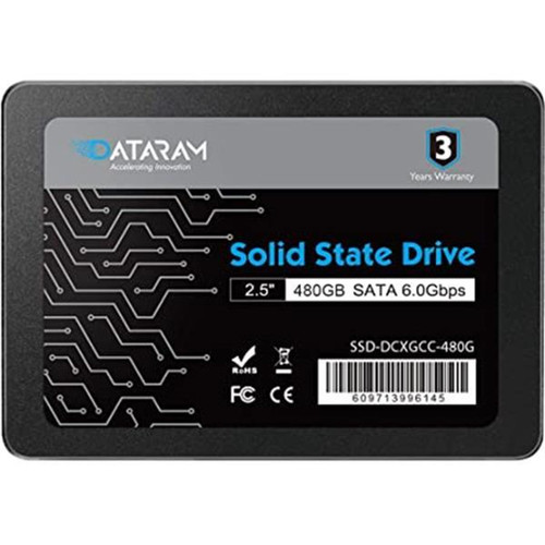 Dataram EC500 480 GB Rugged Solid State Drive - 2.5" Internal - SATA (SATA/600)