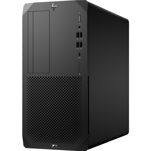 HP Z2 G5 Workstation - 1 x Intel Core i7 Octa-core (8 Core) i7-10700K 10th Gen 3.80 GHz - 64 GB DDR4 SDRAM RAM - Tower - Black - 3A0L6US#ABA