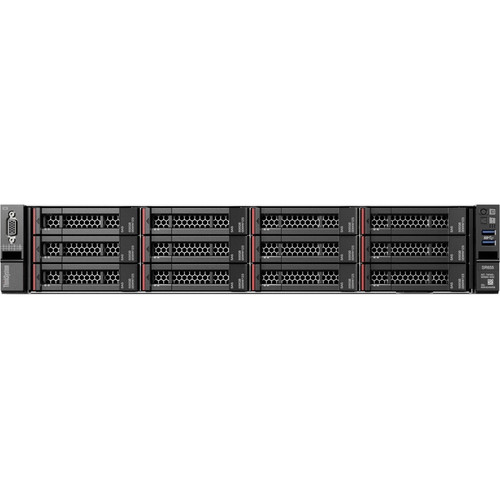 Lenovo ThinkSystem SR655 7Z01A057NA 2U Rack Server - 1 x AMD EPYC 7252 3.10 GHz - 16 GB RAM - Serial ATA Controller