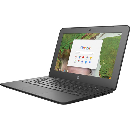 HP Chromebook 11 G6 EE 11.6" Chromebook - 1366 x 768 - Intel Celeron N3350 Dual-core (2 Core) 1.10 GHz - 4 GB Total RAM - 32 GB Flash Memory