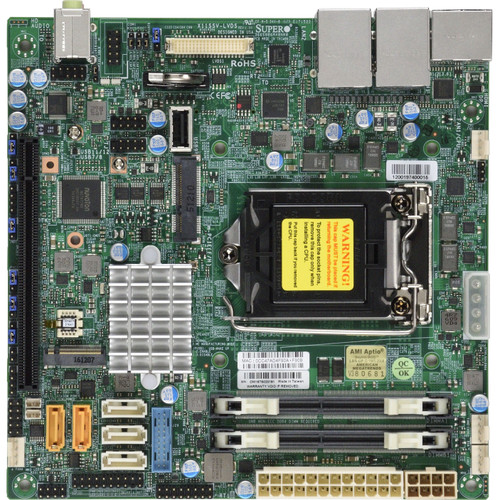 Supermicro X11SSV-LVDS Server Motherboard - Intel Q170 Chipset - Socket H4 LGA-1151 - Mini ITX - MBD-X11SSV-LVDS-B