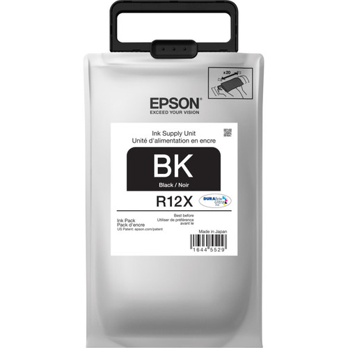 Epson DURABrite Ultra R12X Original Ink Cartridge - Black - TR12X120