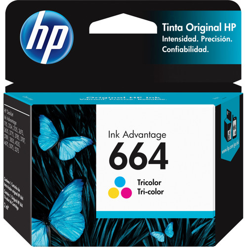 HP 664 Original Ink Cartridge - Tri-color - F6V28AL