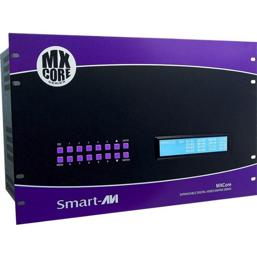 SmartAVI MXCORE-UD Expandable DVI-D 16X16 Matrix Switcher - MXC-UD16X16S