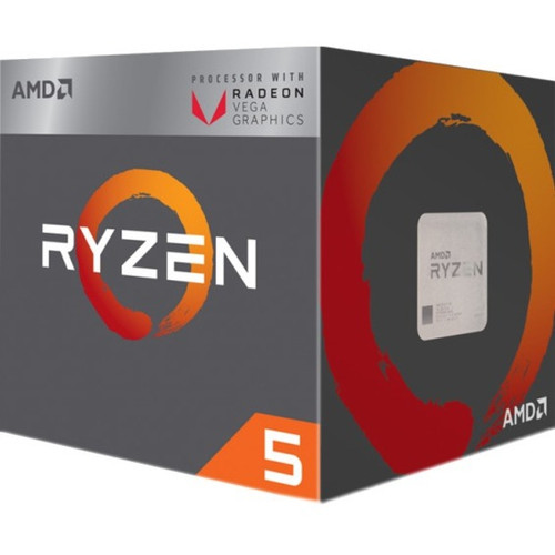 AMD Ryzen 5 2400G Quad-core (4 Core) 3.60 GHz Processor - YD2400C5FBMPK