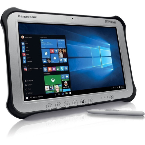 Panasonic TOUGHPAD FZ-G1 FZ-G1U1096VM Tablet - 10.1" - Core i5 7th Gen i5-7300U 2.60 GHz - 8 GB RAM - 256 GB SSD - Windows 10 Pro 64-bit - FZ-G1U1096VM