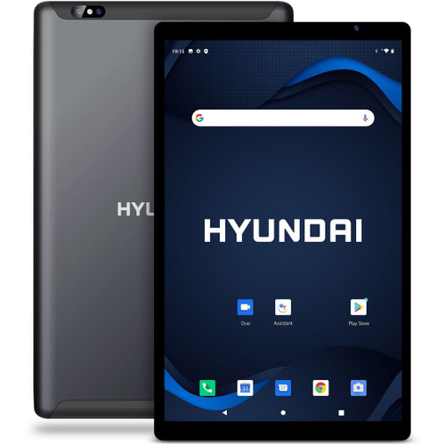 Hyundai HyTab Plus 10WB1, 10.1" Tablet, 1280x800 HD IPS, Android 10 Go edition, Quad-Core Processor, 2GB RAM, 32GB Storage, 2MP/5MP, WIFI - Space Grey - HT10WB1MSG