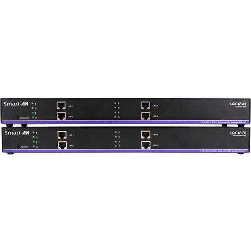 SmartAVI LDX-4P-TX KVM Extender - LDX-4P-TX