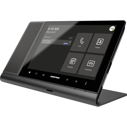 Crestron Flex UC-P10-T IP Phone - Corded/Cordless - Wi-Fi, Bluetooth - Desktop, Wall Mountable - 6511684