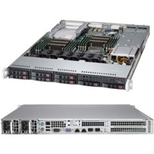 SuperMicro SuperServer 1027R-WTRFTP Barebone System - 1U Rack-mountable - Socket R LGA-2011 - 2 x Processor Support - SYS-1027R-WTRFTP