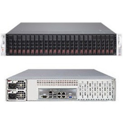 Supermicro SuperServer 2027R-E1CR24L Barebone System - 2U Rack-mountable - Socket R LGA-2011 - 2 x Processor Support - SSG-2027R-E1CR24L