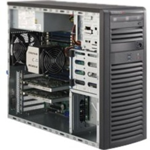 SuperMicro SuperWorkstation 5038A-I Barebone System - 3U Mid-tower - Socket R3 LGA-2011 - 1 x Processor Support - SYS-5038A-I