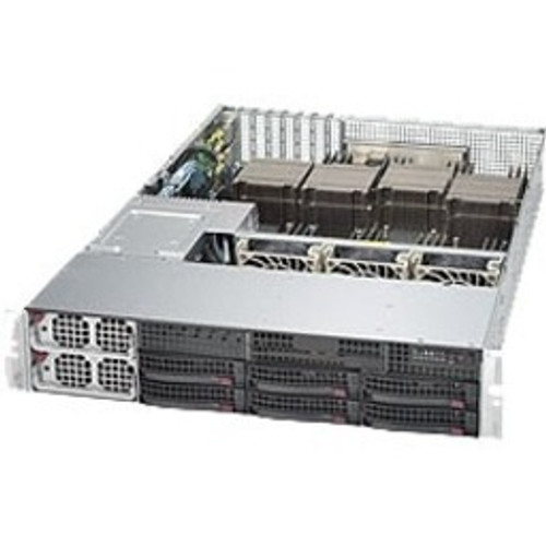 Supermicro SuperServer 8028B-C0R3FT Barebone System - 2U Rack-mountable - Socket R1 LGA-2011 - 4 x Processor Support - SYS-8028B-C0R3FT