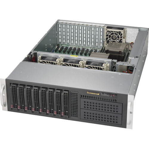SuperMicro SuperServer 6038R-TXR Barebone System - 3U Rack-mountable - Socket LGA 2011-v3 - 2 x Processor Support - SYS-6038R-TXR