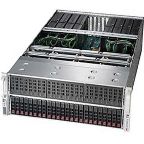 SuperMicro SuperServer 4028GR-TR Barebone System - 4U Rack-mountable - Socket LGA 2011-v3 - 2 x Processor Support - SYS-4028GR-TR