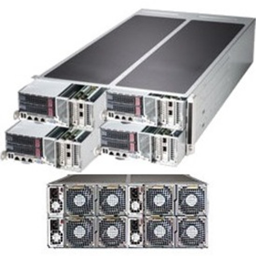 Supermicro SuperServer F628G3-FT+ Barebone System - 4U Rack-mountable - Socket LGA 2011-v3 - 2 x Processor Support - SYS-F628G3-FT+