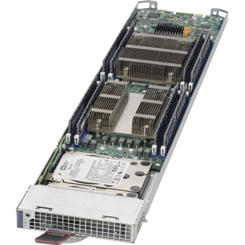 Supermicro MicroBlade MBI-6128R-T2X Barebone System - Blade - Socket LGA 2011-v3 - 2 x Processor Support - MBI-6128R-T2X-PACK