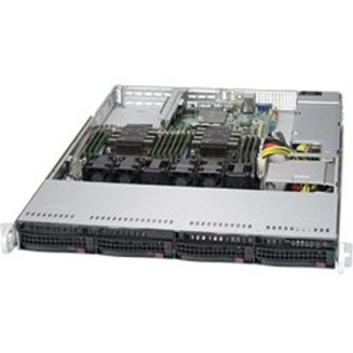 SuperMicro SuperServer 6019P-WT Barebone System - 1U Rack-mountable - Socket P LGA-3647 - 2 x Processor Support - SYS-6019P-WT