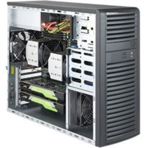 SuperMicro SuperWorkstation 7039A-i Barebone System - Mid-tower - Socket P LGA-3647 - 2 x Processor Support - SYS-7039A-I