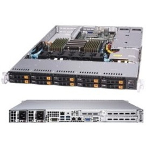 Supermicro A+ Server 1113S-WN10RT Barebone System - 1U Rack-mountable - Socket SP3 - 1 x Processor Support - AS-1113S-WN10RT