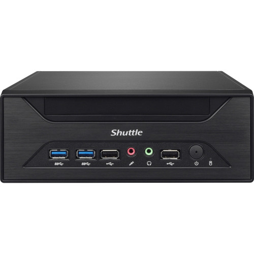 Shuttle XPC slim XH310R Barebone System - Slim PC - Socket H4 LGA-1151 - 1 x Processor Support - XH310R
