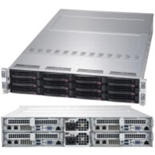 Supermicro A+ Server 2014TP-HTR Barebone System - 2U Rack-mountable - Socket SP3 - 1 x Processor Support - AS-2014TP-HTR