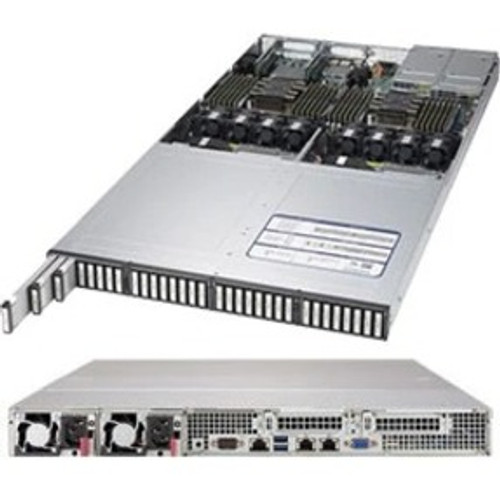 Supermicro SuperStorage 1029P-NEL32R Barebone System - 1U Rack-mountable - Socket P LGA-3647 - 2 x Processor Support - SSG-1029P-NEL32R