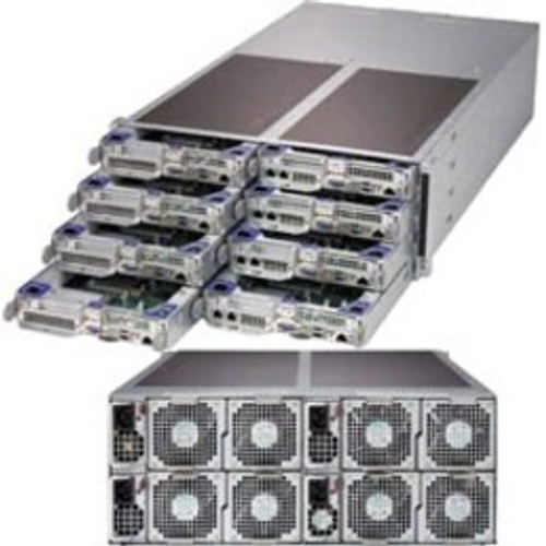 Supermicro SuperServer F619P2-FT+ Barebone System - 4U Rack-mountable - Socket P LGA-3647 - 2 x Processor Support - SYS-F619P2-FT+