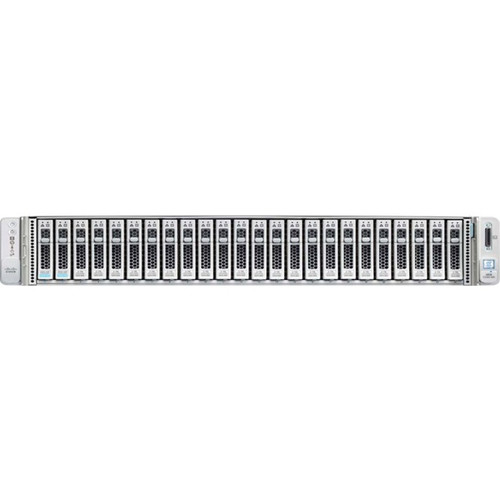 Cisco HyperFlex HyperFlex HX240 M5 Edge Barebone System - 2U Rack-mountable - 2 x Processor Support - HX-E-240-M5SX
