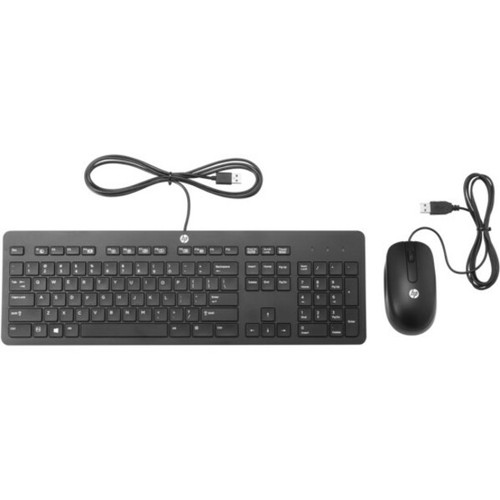 HP Slim USB Keyboard and Mouse - T6T83UT#ABA