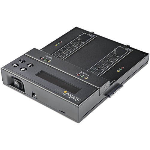 StarTech.com Standalone M.2 NVMe Duplicator and Eraser, External SSD/HDD Cloner/Wiper, M.2 PCIe AHCI/NVMe, M.2 SATA, 2.5"/3.5" SATA Drives - SM2DUPE11