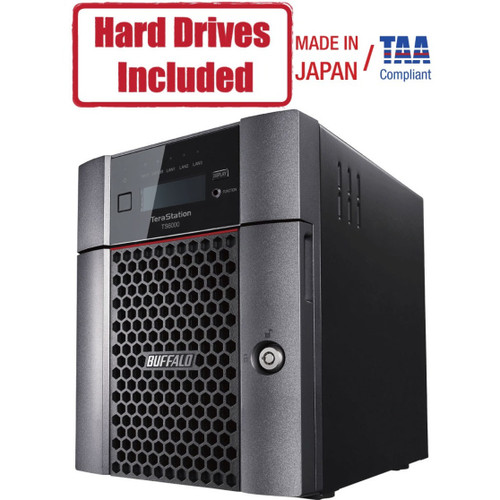 BUFFALO TeraStation 6400DN 16TB Desktop NAS Hard Drives Included + Snapshot - TS6400DN1604