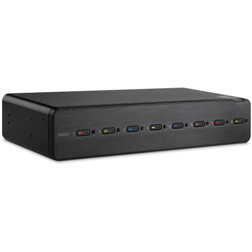 Belkin 8-Port Dual Head Base Modular Secure KVM Switch