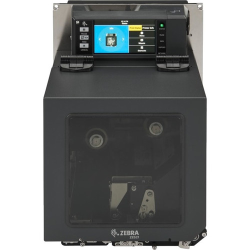 Zebra ZE521 Desktop Direct Thermal/Thermal Transfer Printer - Monochrome - Label Print - Ethernet - USB - Yes - Bluetooth - US - ZE52163-L010000Z