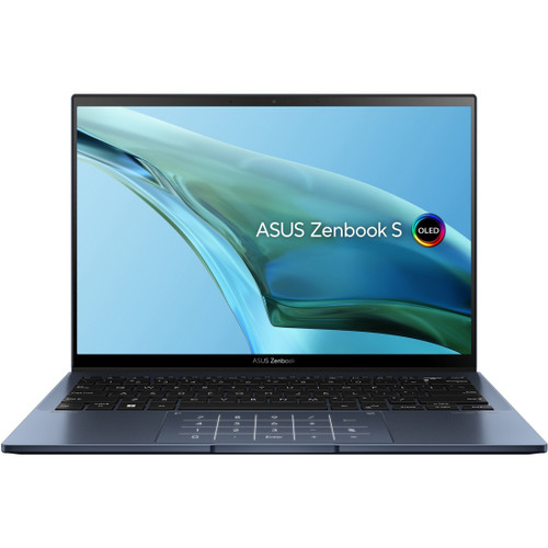 Asus Zenbook S 13 OLED UM5302 UM5302TA-DS71T-CA 13.3" Touchscreen Notebook - 2.8K - 2880 x 1800 - AMD Ryzen 7 6800U Octa-core (8 Core) - 16 GB Total RAM - 16 GB On-board Memory - 1 TB SSD - Ponder Blue - UM5302TA-DS71T-CA