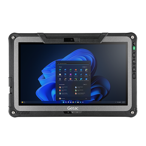 Getac F110 G6 TAA - i5-1135G7, 11.6inch With Webcam, W11 Pro x64 16GB RAM + TAA, 256GB PCIe SSD, SR HD LCD+ Touchscreen+Hard Tip stylus), US Power Cord, (Without Rear Camera) + Tablet Hard Handle, WiFi + BT GPS/Glonass, 3yb2b