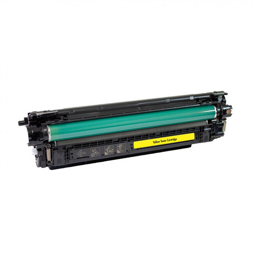Clover Imaging Remanufactured HP CF462X 656X High Yield Yellow Toner Cartridge for use in M652DN M652N M653X E65050DN E65055DN E65150DN E65160DN Estimated yield 22000 pages Also called W9001MC