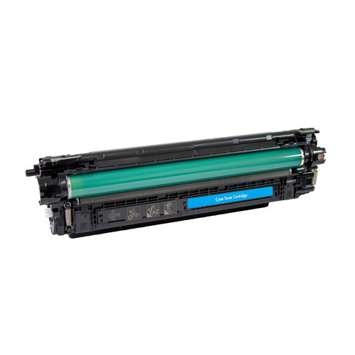 Clover Imaging Remanufactured HP CF471X 657X W9031MC  Cyan High Yield Toner Cartridge for use in mfp m681z m682z m681dh m681f e67560z e67550dh Estimated yeild 23000 pages