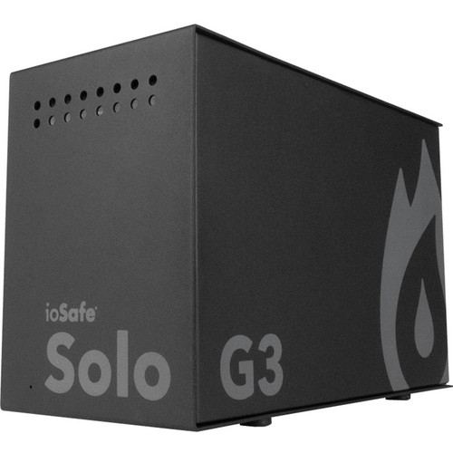 ioSafe Solo G3 Black Edition 6 TB Desktop Hard Drive - External - Black - 71300-1241-1200