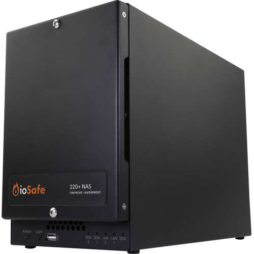 ioSafe 220+ SAN/NAS Storage System - 72200-3842-1530