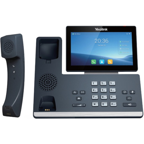 Yealink T58W Pro IP Phone - Corded/Cordless - Corded/Cordless - Bluetooth, Wi-Fi, DECT - Wall Mountable, Tabletop - Classic Gray - T58W PRO