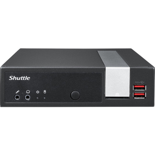 Shuttle XPC slim DL20N Barebone System - Slim PC - Socket BGA-1338 - Intel Celeron N4505 Dual-core (2 Core) - DL20N