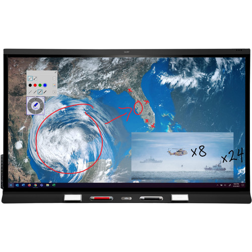 SMART Board 6086S-V3 Pro Interactive Display, TAA Compliant - SBID-6486S-V3-P