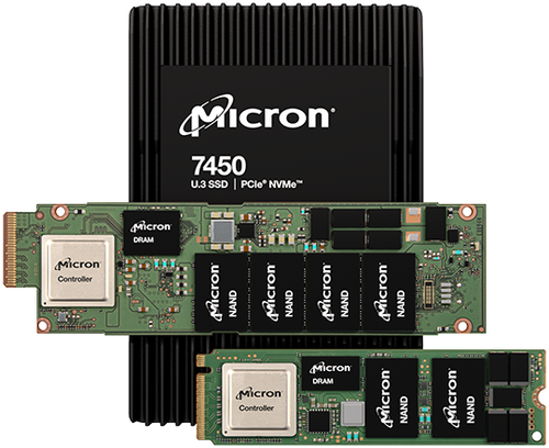 Micron 7450 PRO 480GB NVME M.2 (22X80) TCG-OPAL MTFDKBA480TFR-1BC15ABYYR