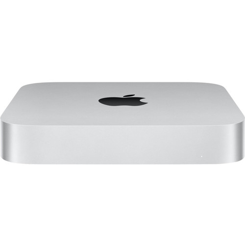 Apple Mac mini MMFJ3LL/A Desktop Computer Apple M2 OctA-ore (8 Core) -8 GB RAM -256 GB SSD -Mini PC -Silver -MMFJ3LL/A
