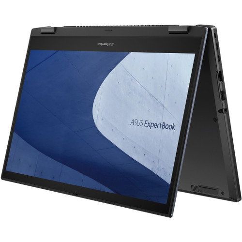 Asus ExpertBook B2 Flip B2502F B2502FBA-C53P-CA 15.6" Touchscreen Convertible 2 in 1 Notebook - Full HD - 1920 x 1080 - Intel Core i5 12th Gen i5-1240P Dodeca-core (12 Core) 1.70 GHz - 16 GB Total RAM - 512 GB SSD - Star Black - B2502FBA-C53P-CA