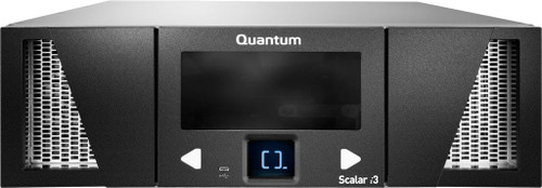 Quantum Scalar i3 Library, 3U Control Module, 25 licensed slots, no tape drives; Support Plan, Bronze (5x9xNext Business Day CRU); Uplift, three years, zone 1 - SSC33-LSC0-CB11